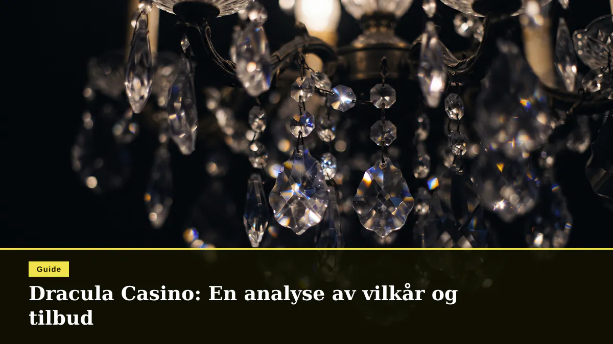 Dracula Casino: En analyse av vilkår og tilbud