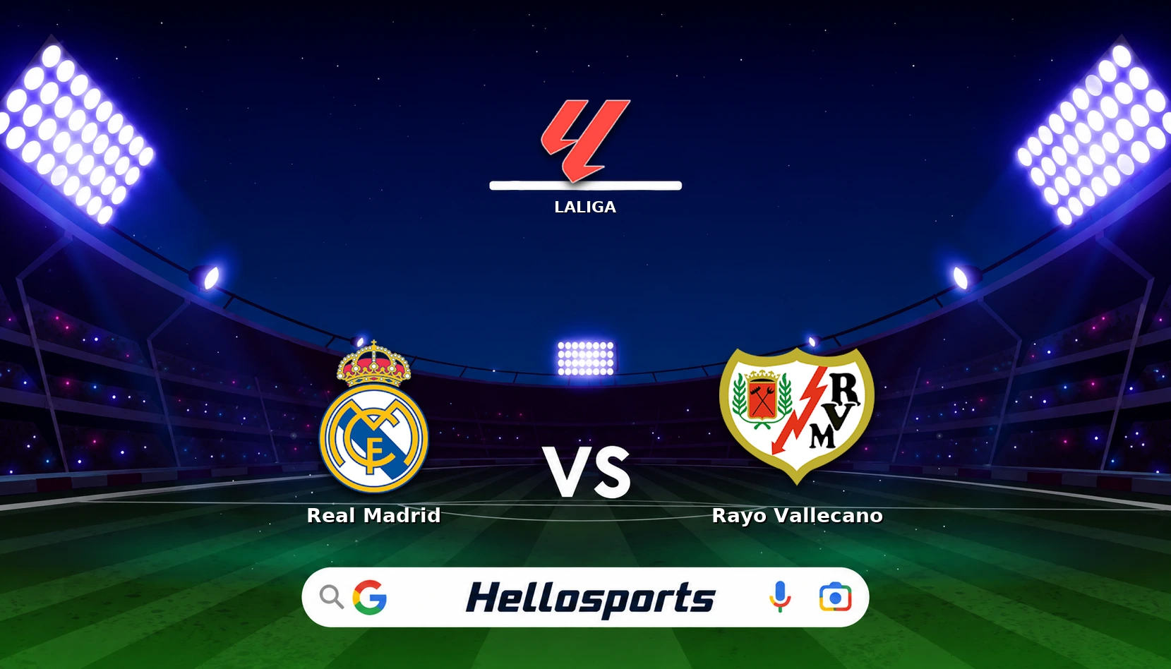 Real Madrid vs Rayo Vallecano Live Stream