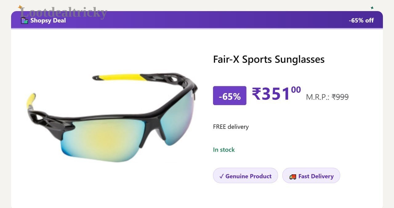 fair X Sports – Just ₹351 | Lowest Price Deal fair X Sports – Just ₹351 | Lowest Price Deal