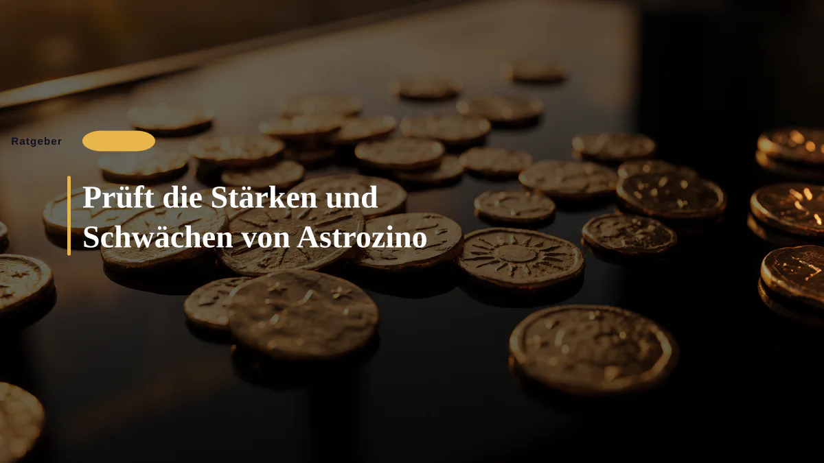 Prüft die Stärken und Schwächen von Astrozino