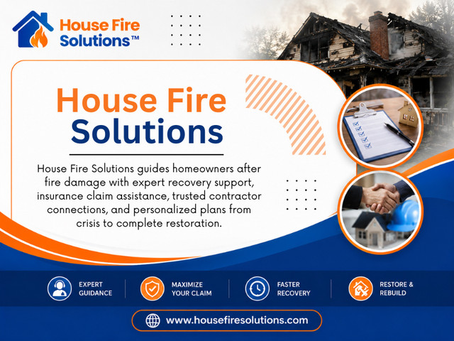House Fire Solutions serves as a practical educational resource for homeowners who want to better understand these kinds of decisions without treating general information as individualized insurance, legal, or financial advice.

Official Website: https://www.housefiresolutions.com/resources/fire-restoration-service

House Fire Solutions
Phone: (866) 934-1703

Read Our Blogs:

https://housefiresolutions.jimdofree.com/
https://housefiresolutions.weebly.com/
https://housefiresolutions.wixsite.com/fireinsuranceclaims

More Links:

https://twitback.com/housefiresolutions
https://archive.org/details/@housefiresolutions
https://www.buzzbii.com/housefiresolutions