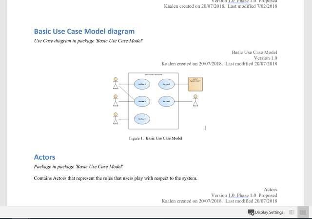 EA issue with diagram