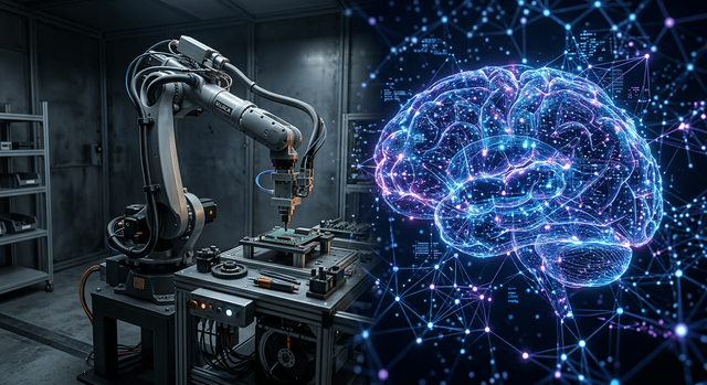 Automazione AI: guida completa e vendor‑neutral per progettare, scalare e misurare il valore 2 Illustrating the evolution from basic Robotic Process Automation (RPA) to advanced AI Automation.