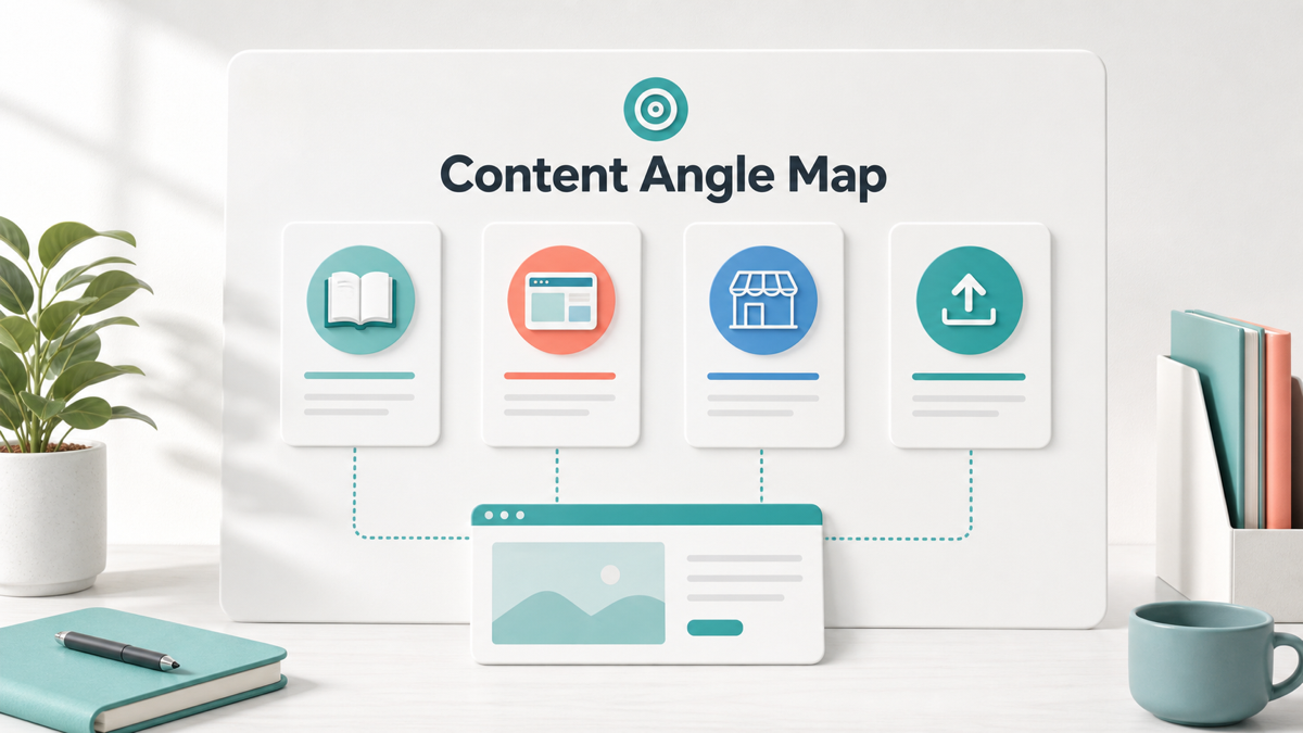 Content angle map for hosting affiliate comparisons