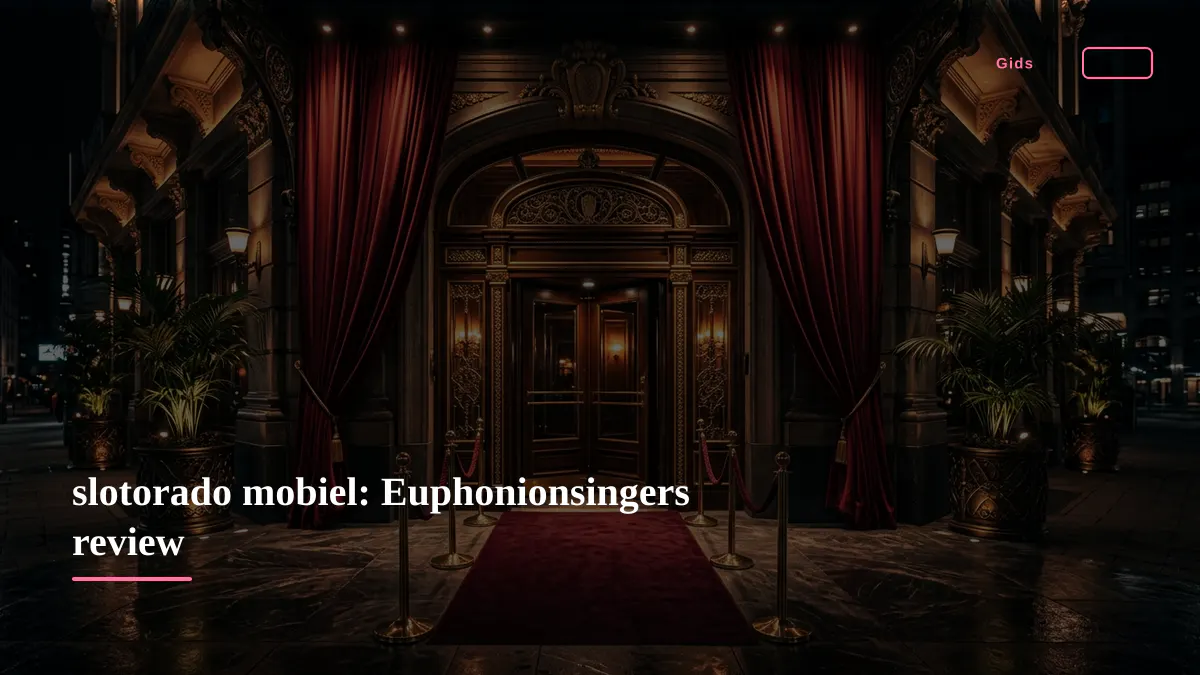 slotorado mobiel: Euphonionsingers review