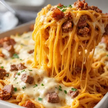 Southern Creamy Spaghetti Bake: A Comfort Food Pleasure!