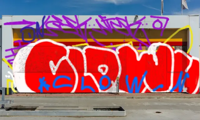 Graffiti artwork by sora