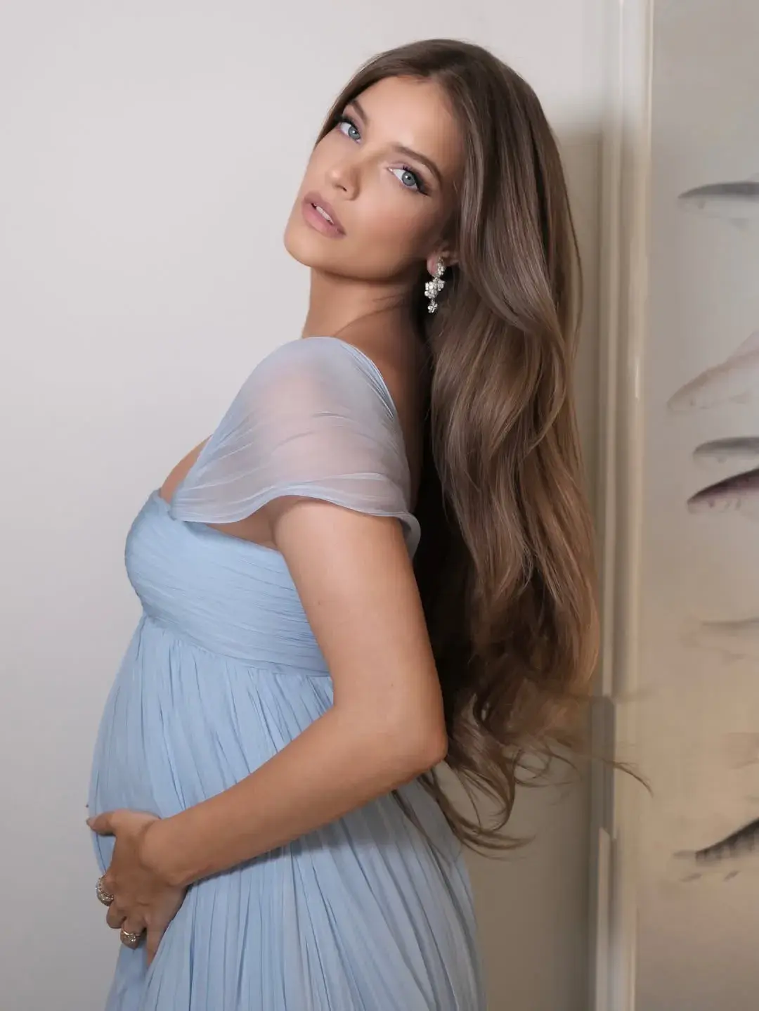 Barbara Palvin Reveals Pregnancy with Stunning Look at Cannes Film Festival