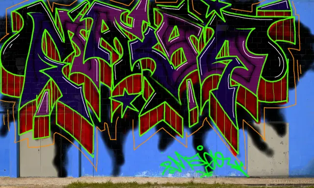 Graffiti artwork by mago
