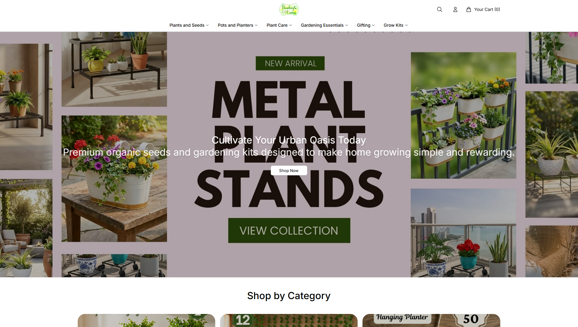 Stored capture of bombaygreenshq.shop