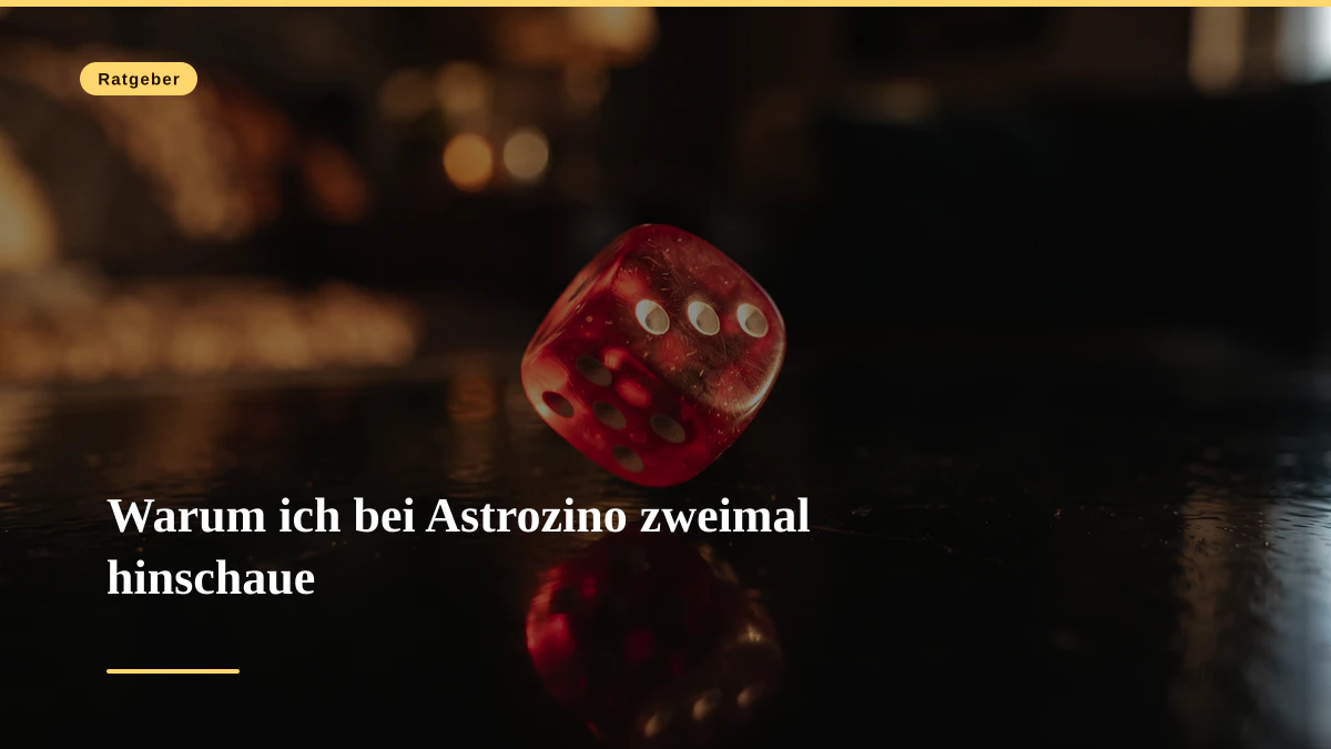 Warum ich bei Astrozino zweimal hinschaue
