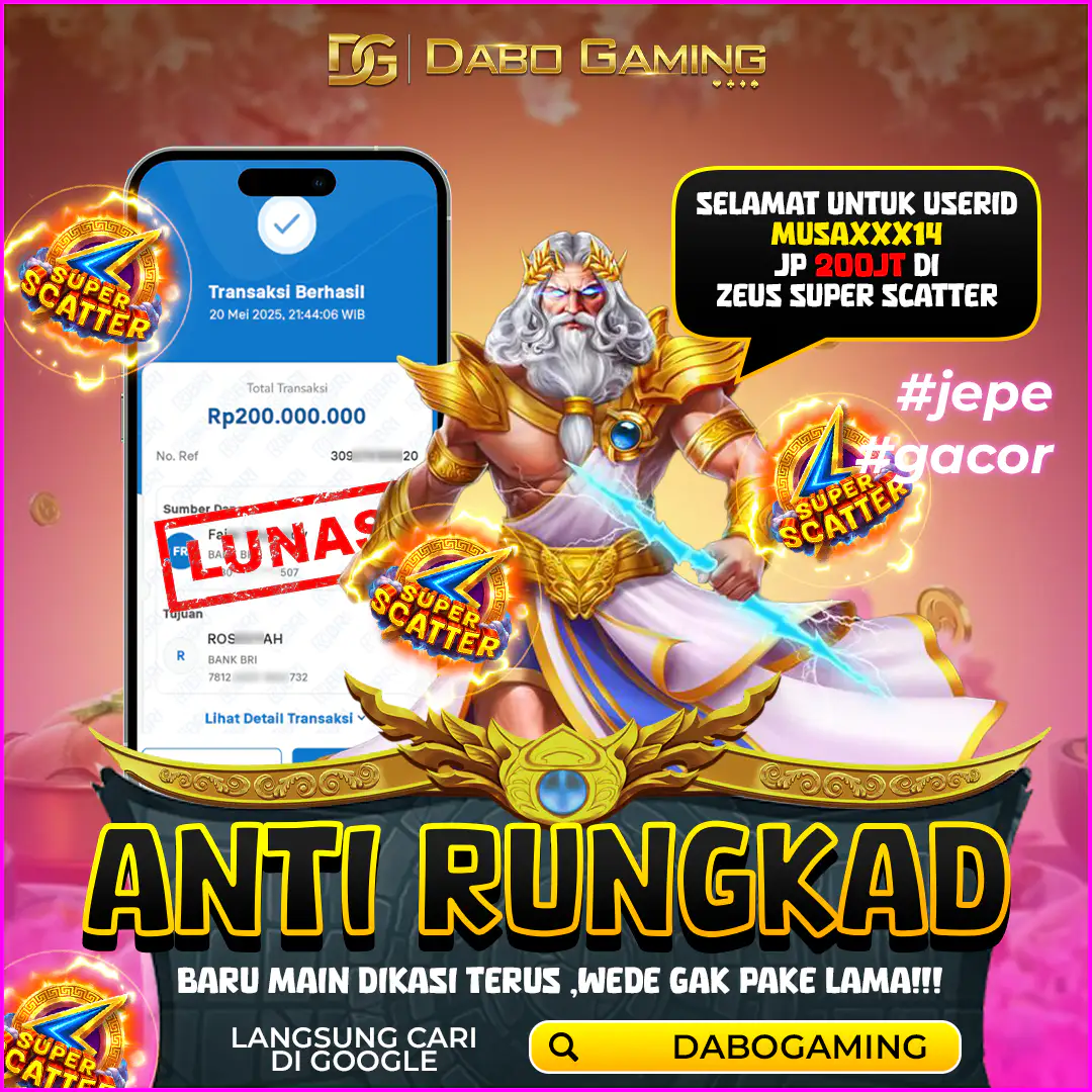 ⚡ JP 200 JUTA LANGSUNG LUNAS!
