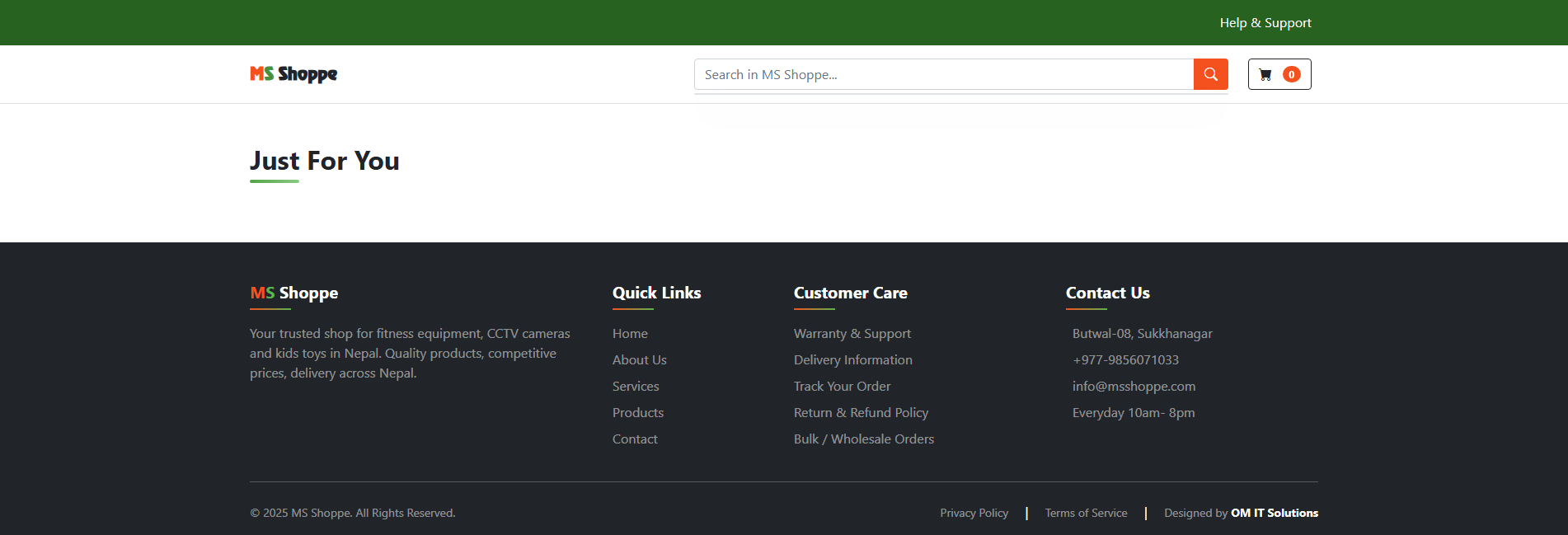 Forensic screenshot of ms-shopee.com showing the phishing page layout