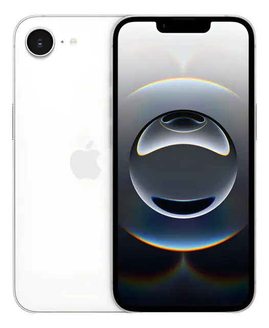 iPhone 16e na cor Branco