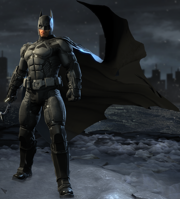 BATMAN ARKHAM ORIGINS RENDER