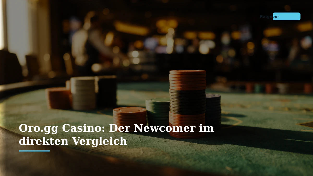 Oro.gg Casino: Der Newcomer im direkten Vergleich