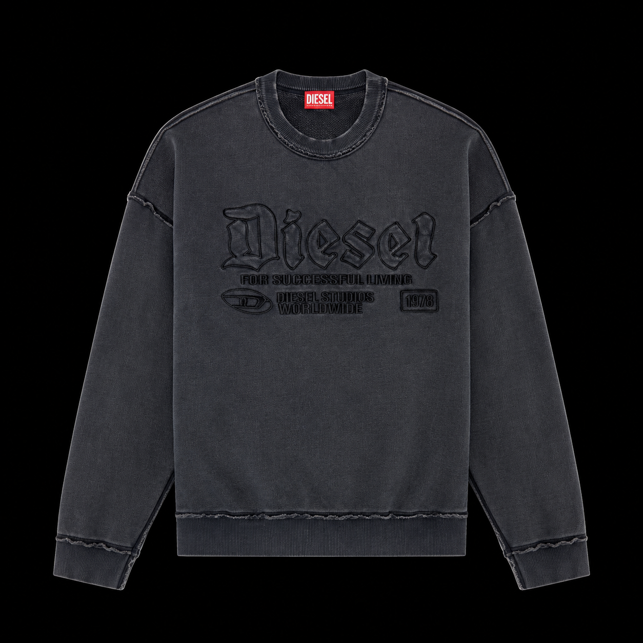 Sweatshirt Diesel azul