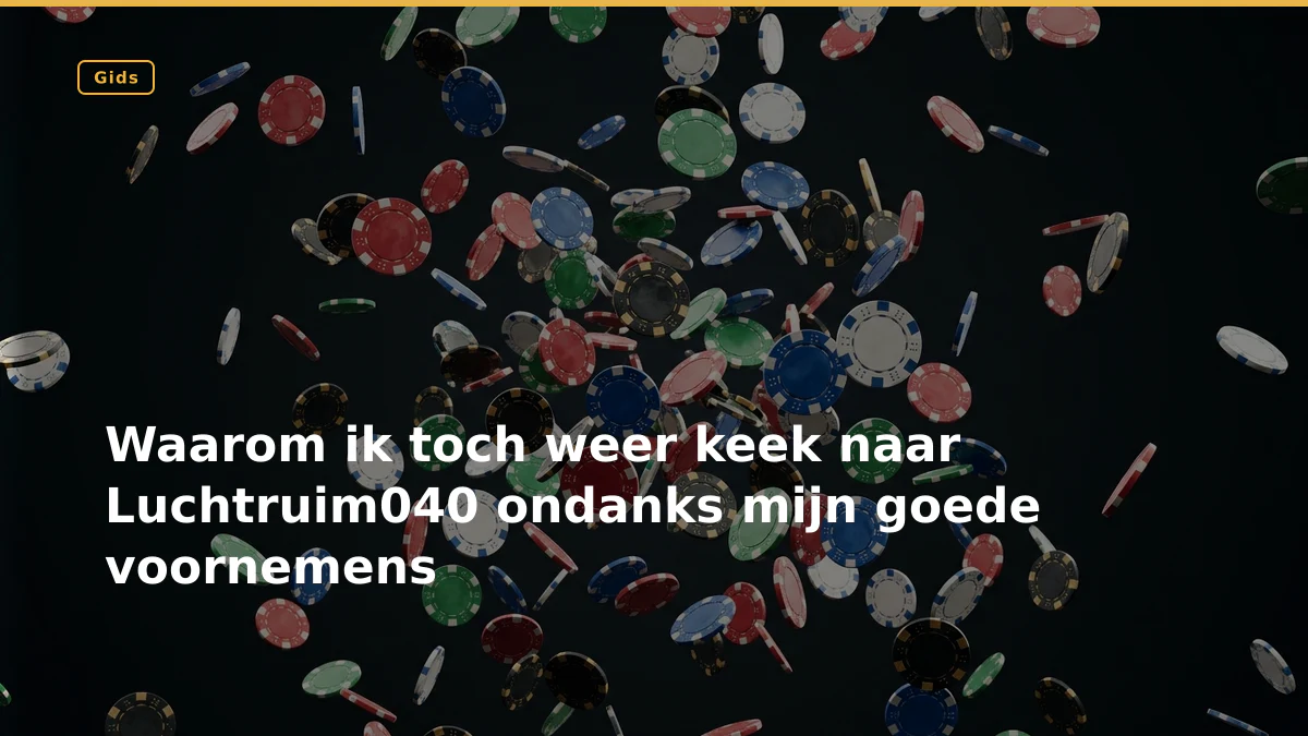 Waarom ik toch weer keek naar Luchtruim040 ondanks mijn goede voornemens