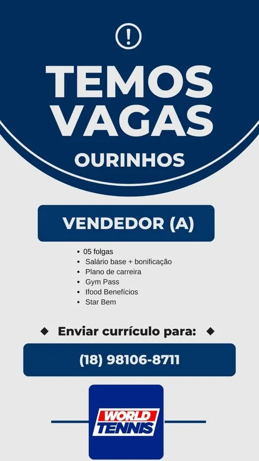 Vendedor No World No Shopping