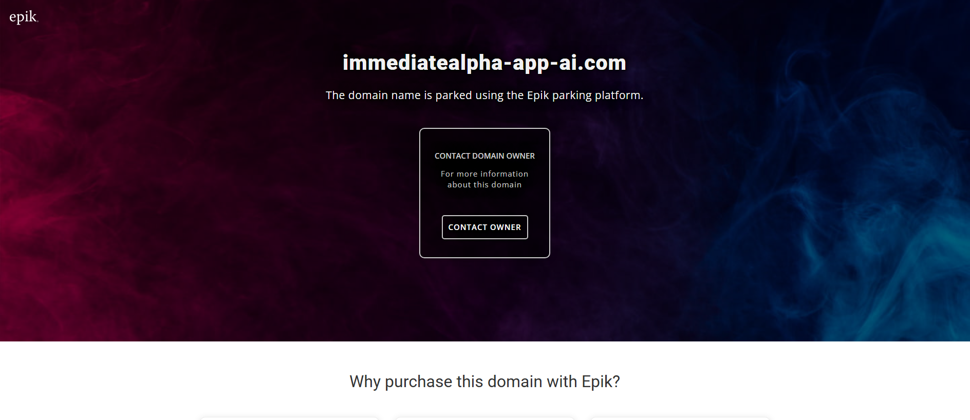 Stored capture of immediatealpha-app-ai.com
