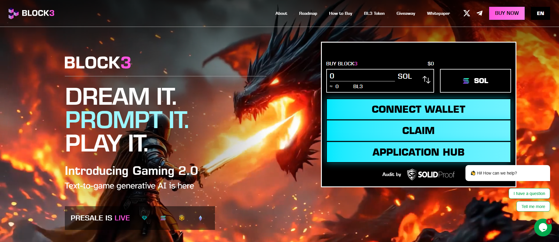 Screenshot of block3-app.pages.dev