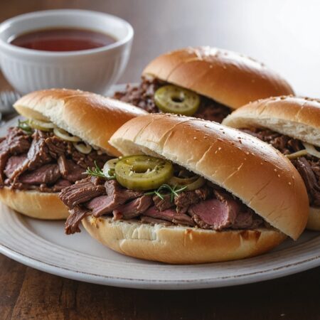 Crockpot French Dip Subs