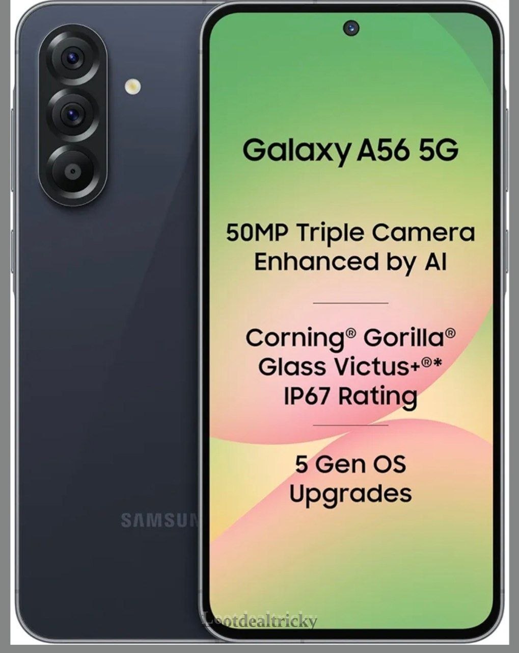 Samsung Galaxy A56 – Amazing Price Drop @ ₹33250 Samsung Galaxy A56 – Amazing Price Drop @ ₹33250