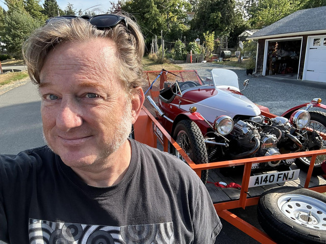 Patrick Roush with Triking