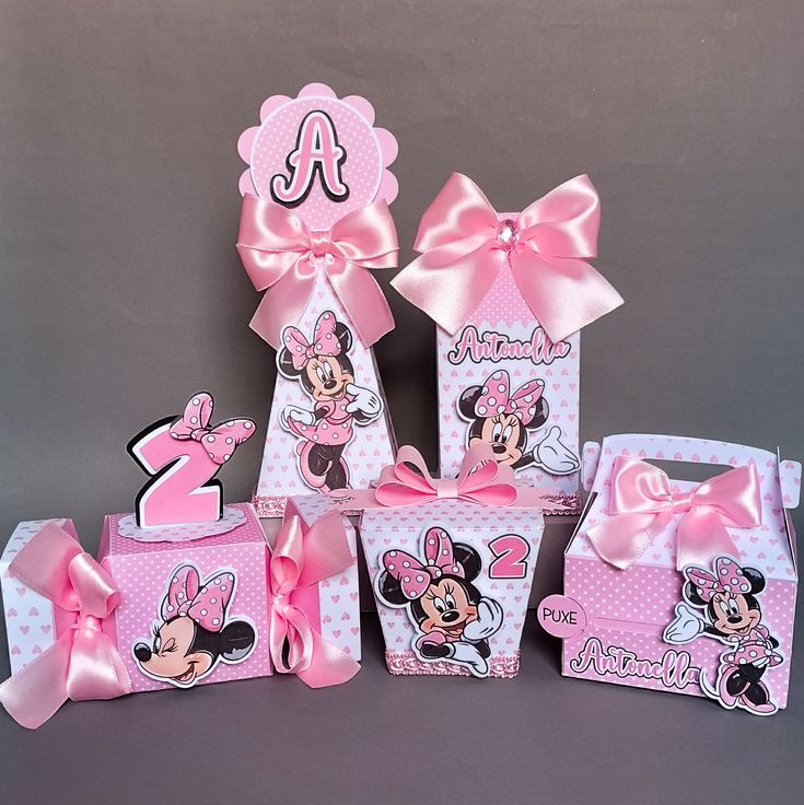 Personalizados Minnie Rosa