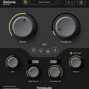 Finite Audio - Disturia v1.0.0 VST, VST3 x64 [BUBBiX] - дисторшн