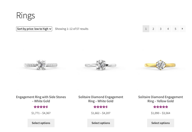Store-Front-Theme-with-only-Woo-Commerce-plugin-active