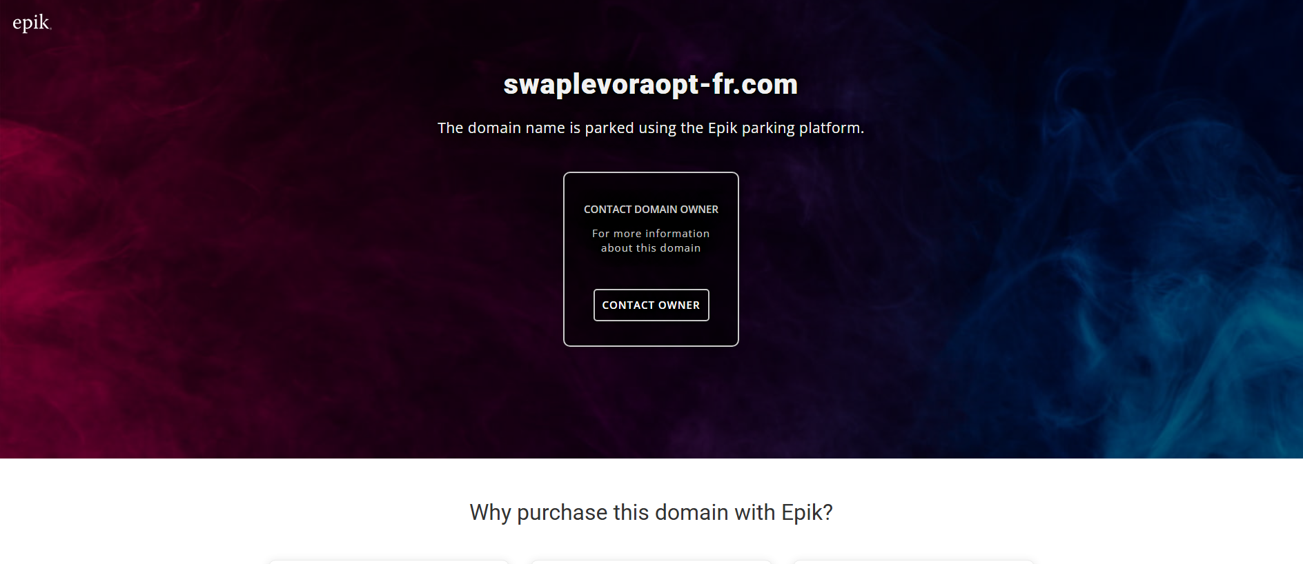Stored capture of swaplevoraopt-fr.com