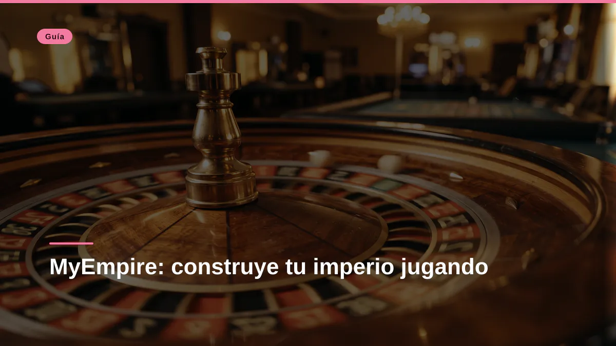 MyEmpire: construye tu imperio jugando