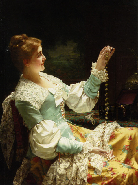 Admiring-her-Jewels