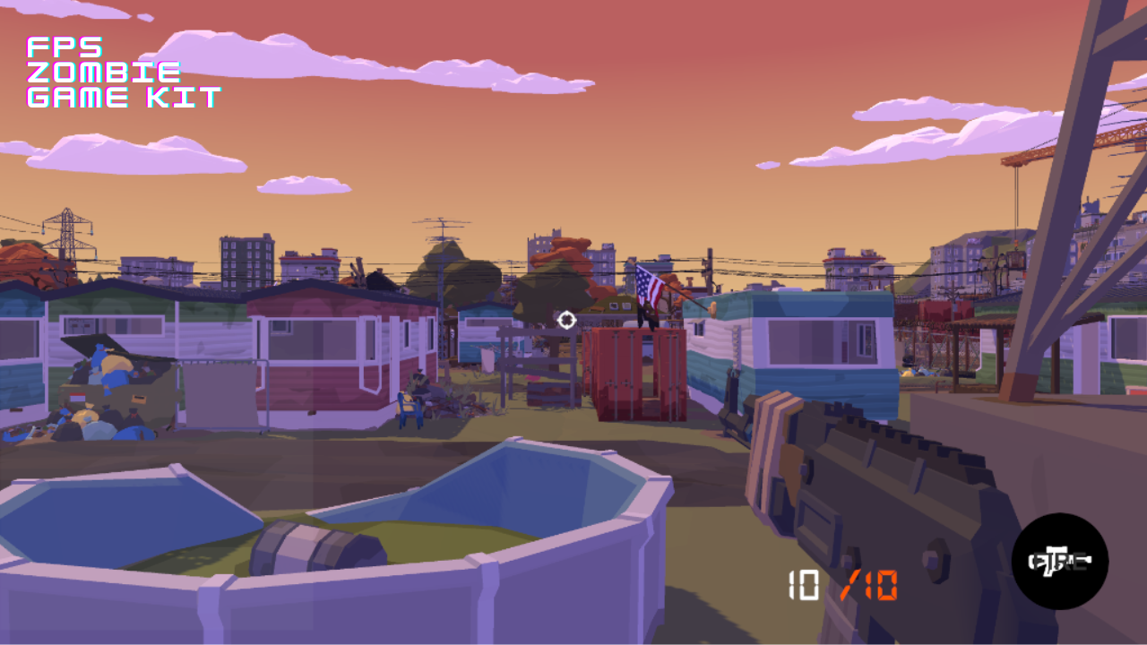 Fps Zombie Game Kit - Unity Template