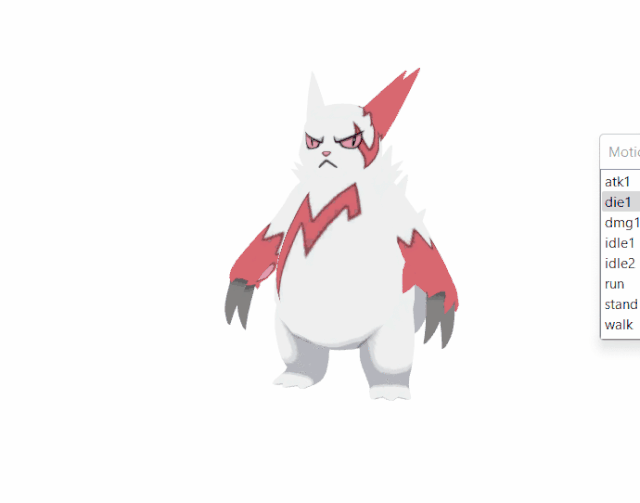 Zangoose-die1