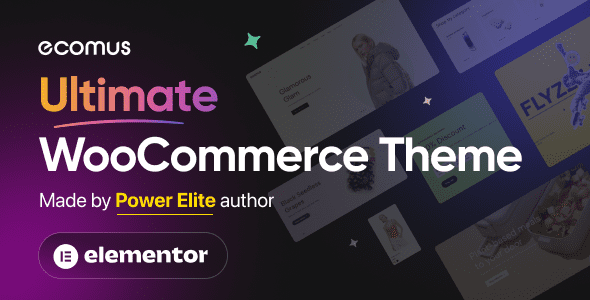 Download Ecomus 2.4.8 – Multipurpose WooCommerce Theme