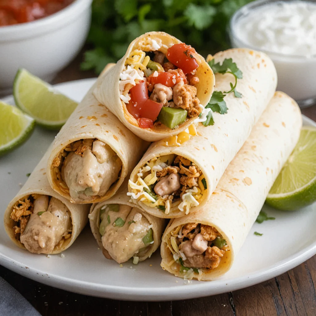 Crockpot Chicken Taquito Recipe