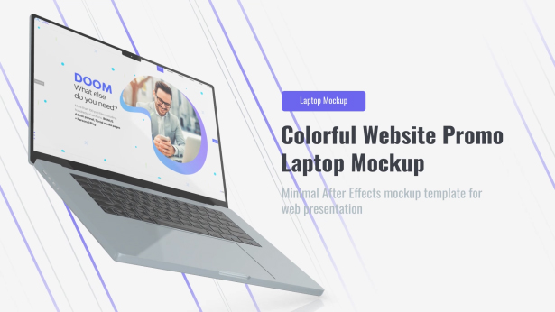 Laptop Website Promo