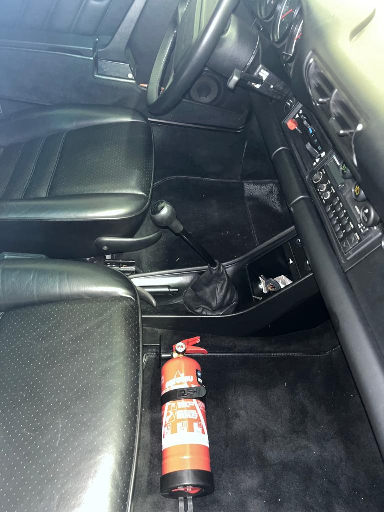 Porsche 930 bracket installed
