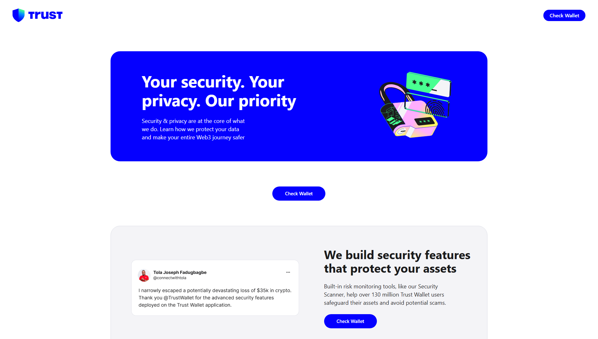 Stored capture of trust-wallet-aml.org