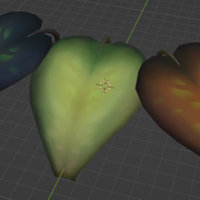 [Complete] Un-rigged Low Poly Leaves