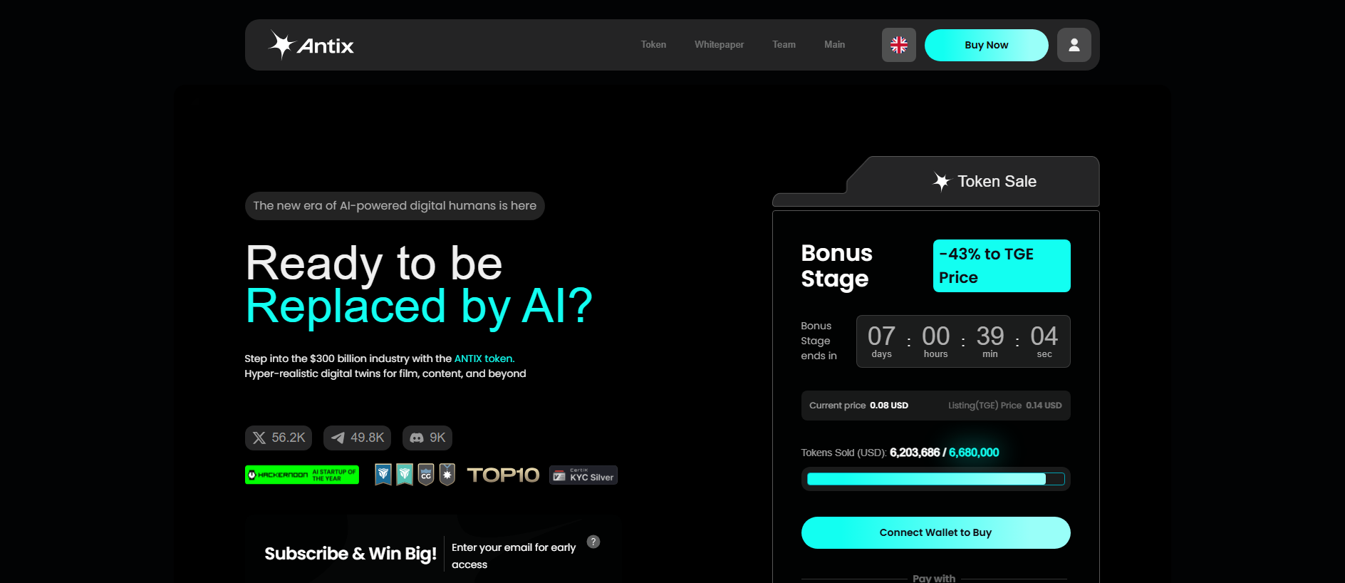 Screenshot of antix.pages.dev