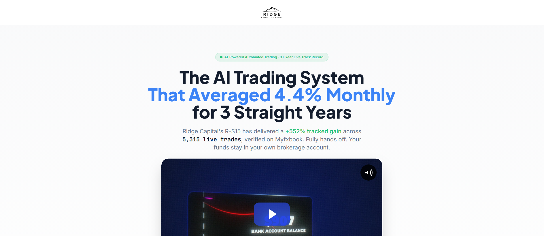 Stored capture of ridgecapitalsolutions.io