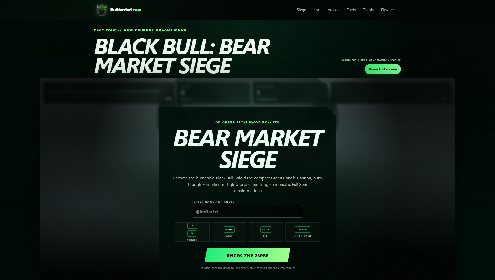 Screenshot of bulltarded.com
