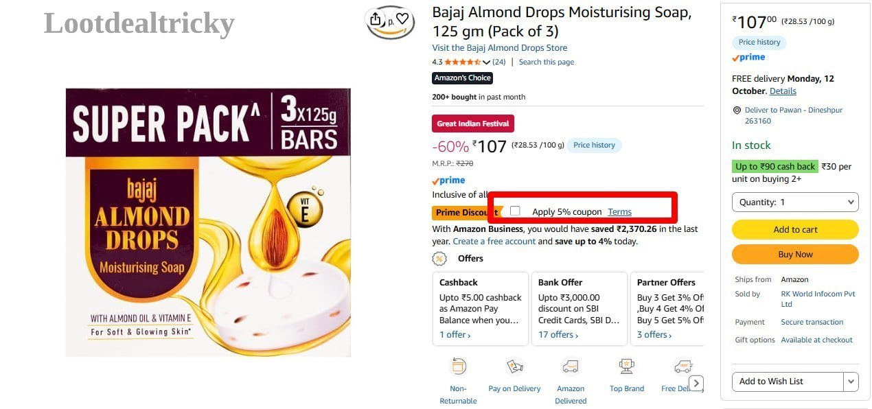 Bajaj Almond Drops – Just 5% OFF | Best Deal