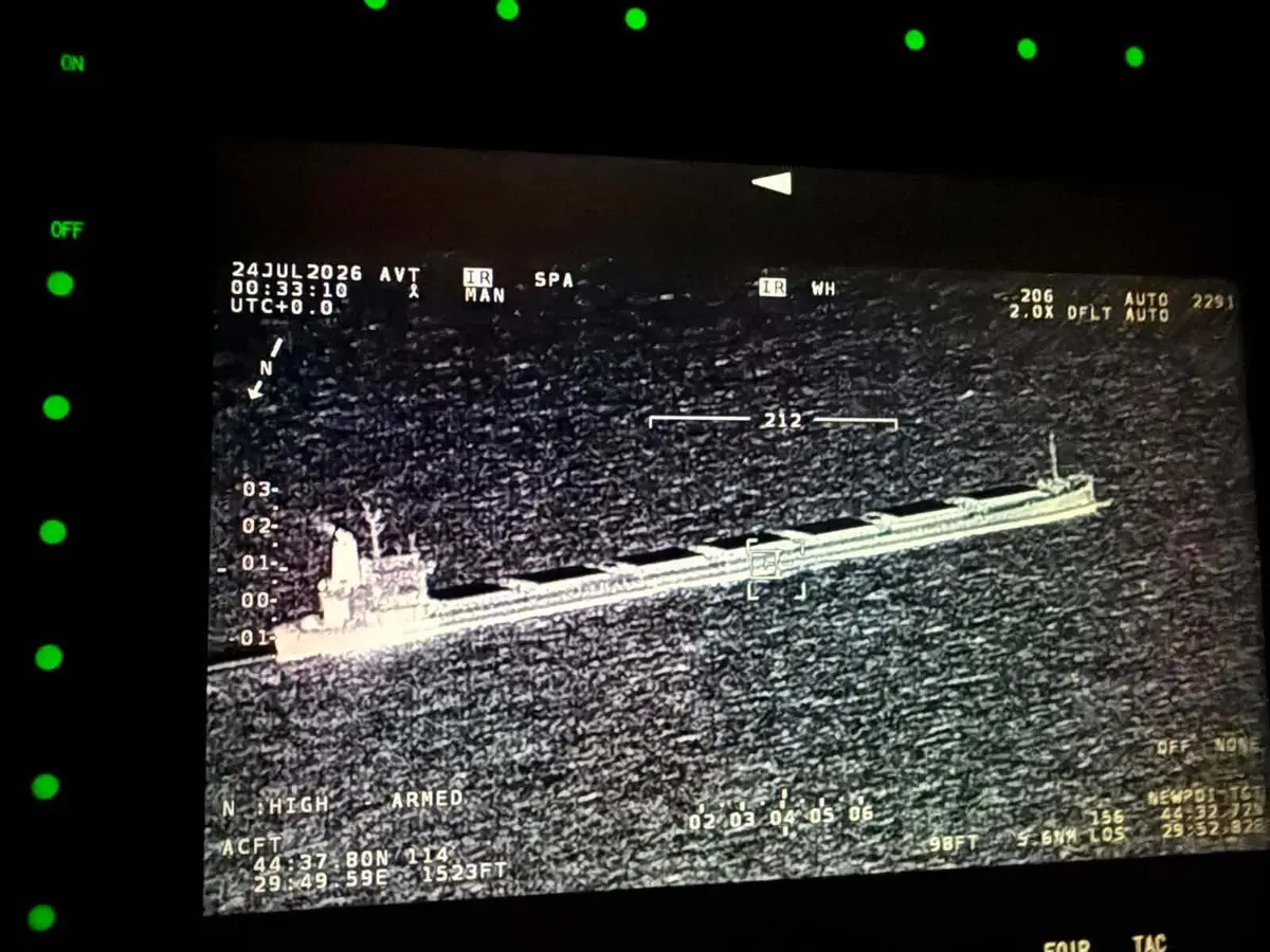 Incident naval în Marea Neagră: navă sub pavilion Liberia avariază posibil din cauza unei drone