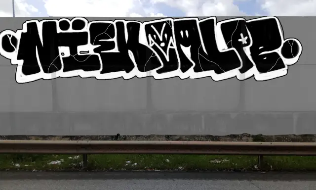 Graffiti artwork by Okeys