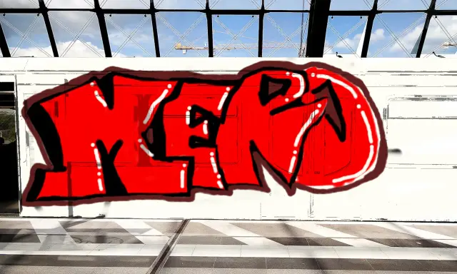 Graffiti artwork by mero