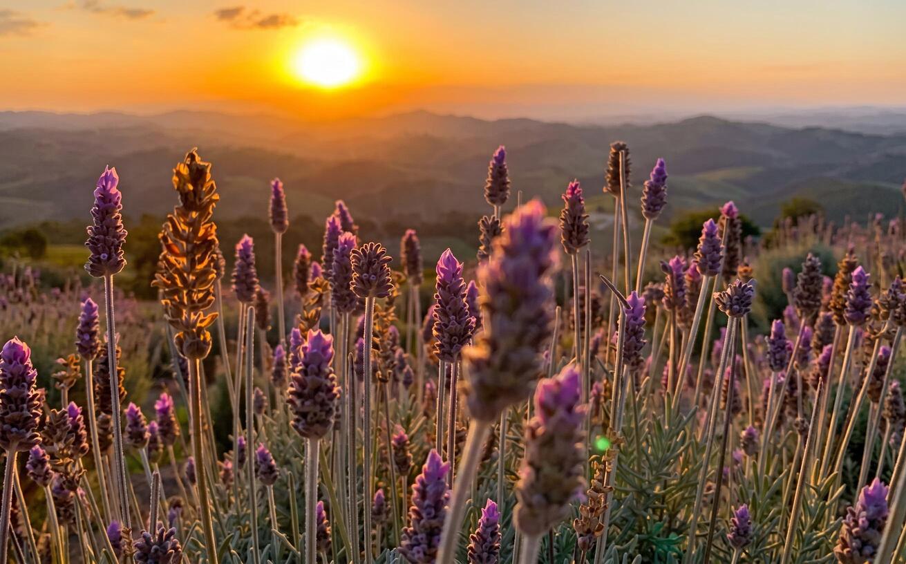 Paisagem de montanha e natureza